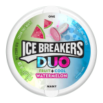 Ice Breakers Duo Sugar Free Mints Fruit and Cool Watermelon Flavour Tub 42g X 8 Tubs