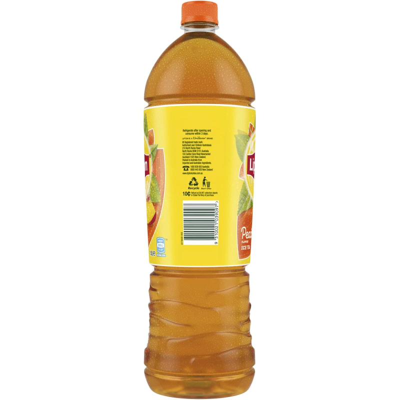 Lipton Peach Ice Tea Iced Flavour Drink 1.5L