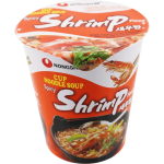 Nongshim Spicy Shrimp Instant Cup Noodles Soup 67g X 12 Cups