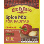 Old El Paso Original Spice Mix for Fajitas Mexican Seasoning 30g