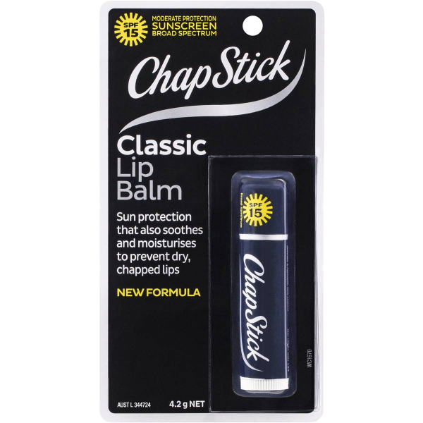 Chapstick Classic Original Lip Balm 4g Pack