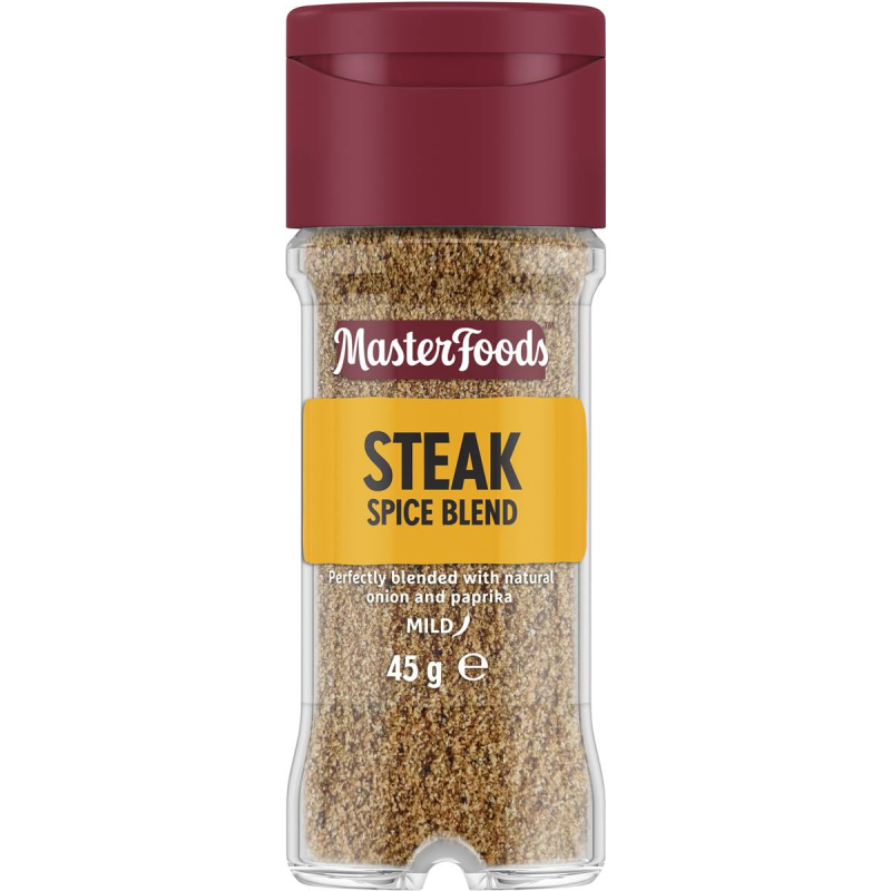 Masterfoods Steak Mild Spice Blend Seasoning 45g