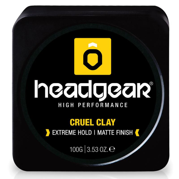 Headgear Extreme Hold Matte Finish Cruel Clay Mens Hair Styling 100g