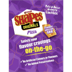 Arnotts Shapes Original Crackers Pizza Box 8 Pack