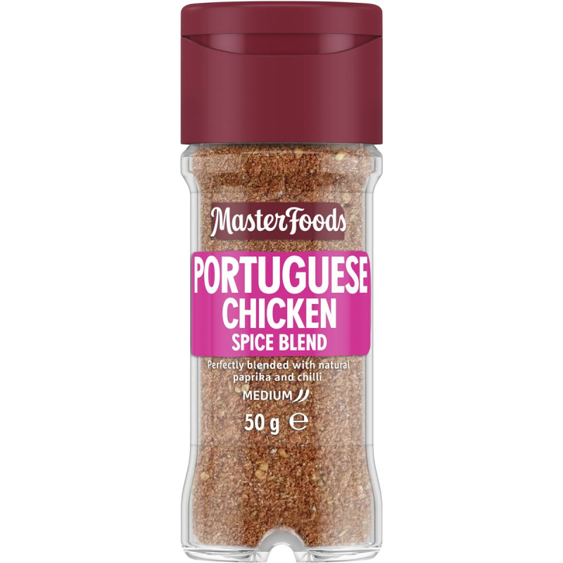 Masterfoods Portuguese Chicken Medium Spice Blend Seasoning 50g