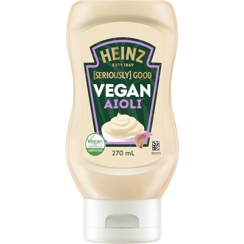 Heinz Seriously Good Vegan Aioli 270ml