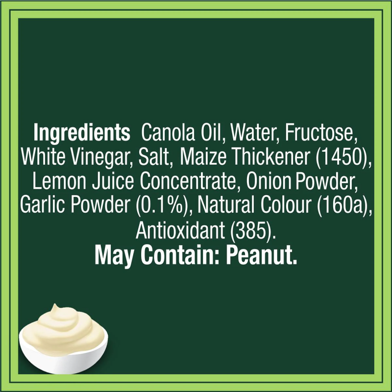 Heinz Seriously Good Vegan Aioli 270ml