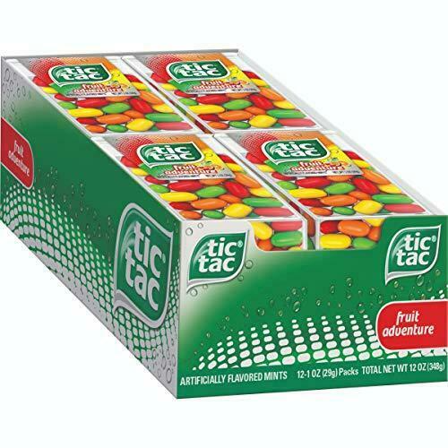 Tic Tac Fruit Adventure Flavoured Mints 24g Pack X 24 Packs