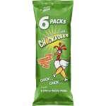 Chickadees Chicken Flavoured Chips Snacks Multi Pack 6 Packs