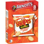 Arnotts Shapes Original Crackers Chicken Crimpy Box 8 Pack