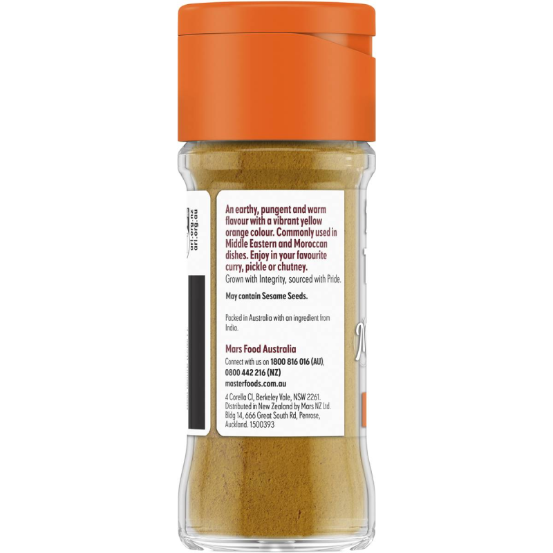 Masterfoods Ground Turmeric Seasoning Blend 28g