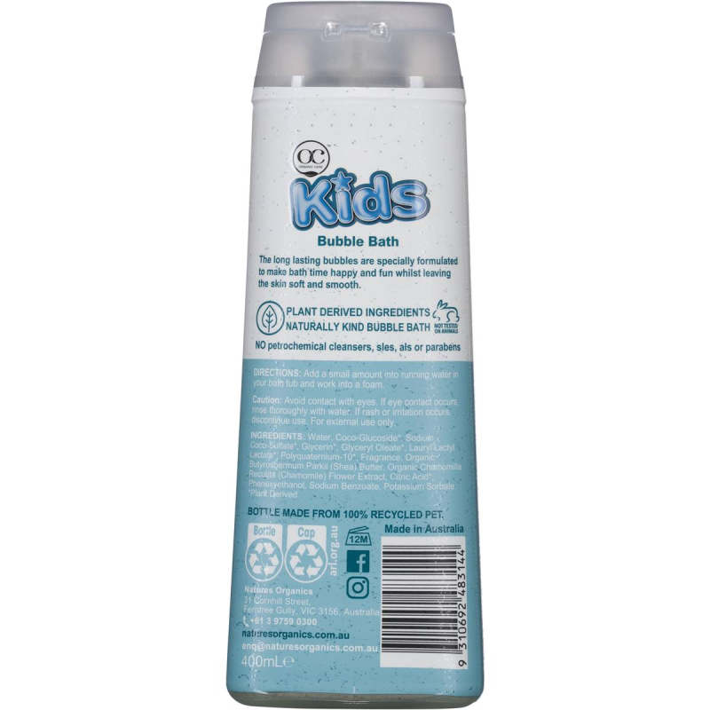 Organic Care OC Kids Bubble Bath Tutti Fruity 400ml