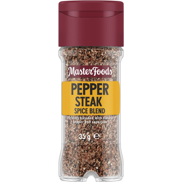 Masterfoods Pepper Steak Spice Blend Seasoning 35g