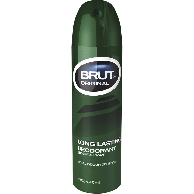 Brut Original Long Lasting Deodorant Spray 245ml
