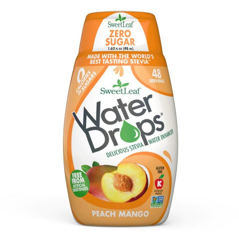 Sweetleaf Water Drops Stevia Water Enhancer Flavour Peach Mango