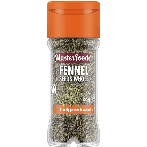 Masterfoods Fennel Seed Whole Seasoning Blend 26g