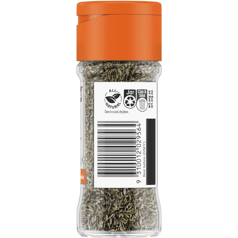Masterfoods Fennel Seed Whole Seasoning Blend 26g
