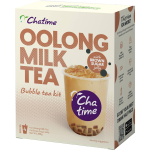 Chatime Oolong Milk Iced Bubble Tea with Brown Sugar Jelly 4 Pack