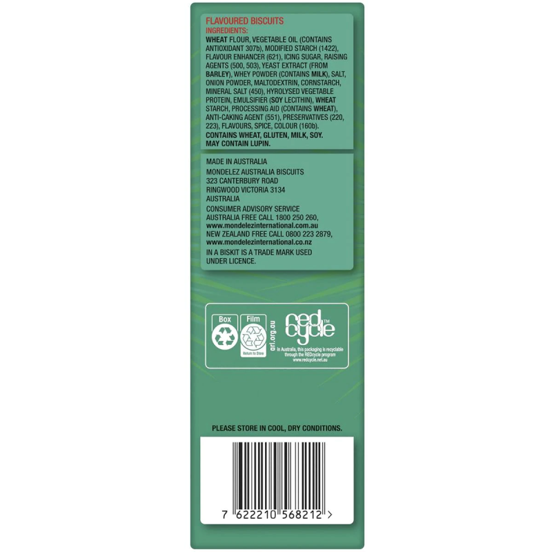 In A Biskit Dixie Drumstix Chicken Drumsticks Flavoured Biscuits Crackers 160g