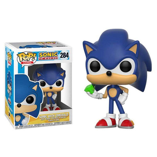 Sonic the Hedgehog Sonic with Emerald Pop! Vinyl Figure