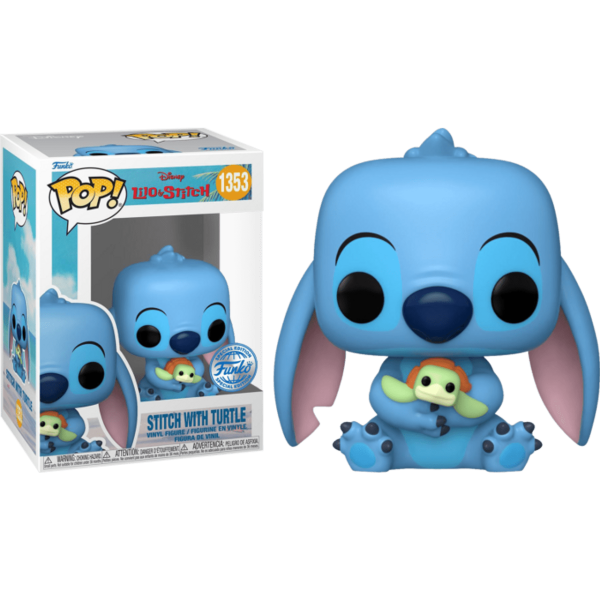 Stitch With Turtle Pop! Vinyl #1353