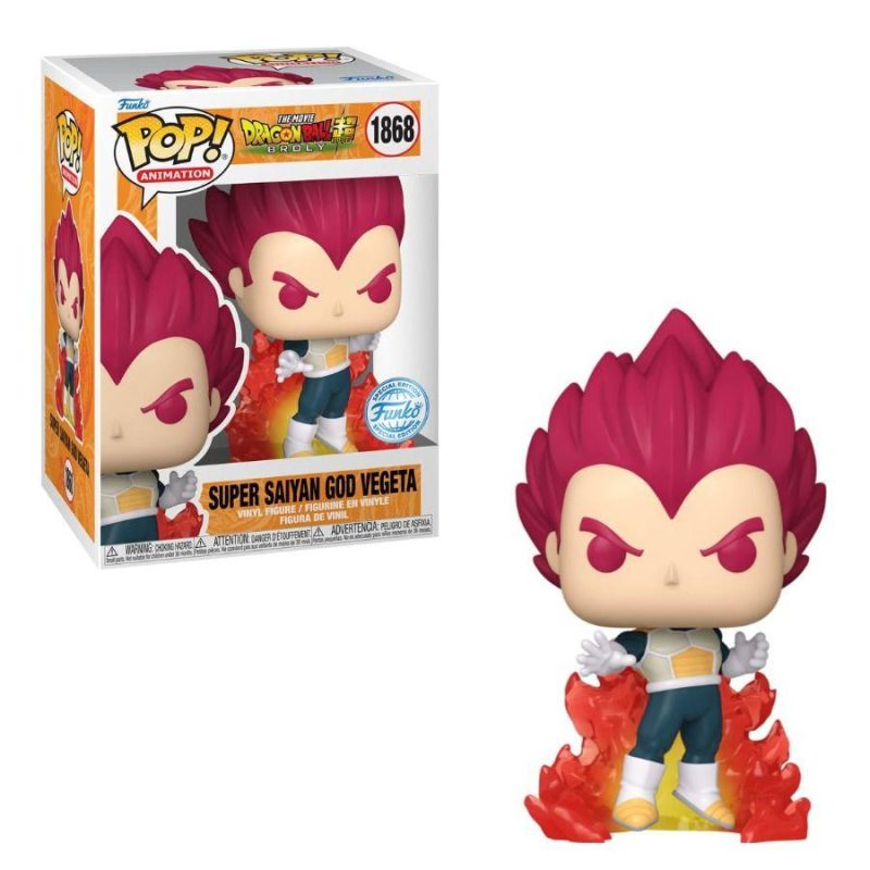 Dragon Ball Super Saiyan God Vegeta Pop! Vinyl #1868