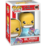 The Simpsons Mr Sparkle Diamond Glitter Pop! Vinyl
