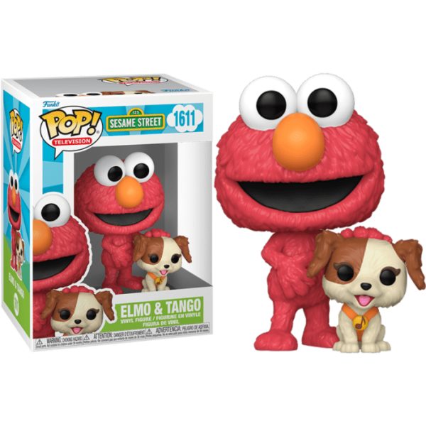 Sesame Street Elmo and Tango Pop! Vinyl