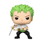 One Piece Roronoa Zoro Three Swords Pop! Vinyl