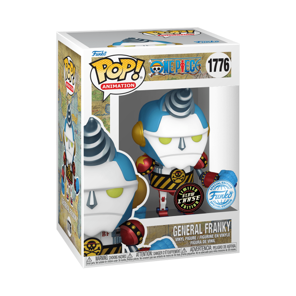 One Piece General Franky Limited Chase Glow Edition Pop! Vinyl