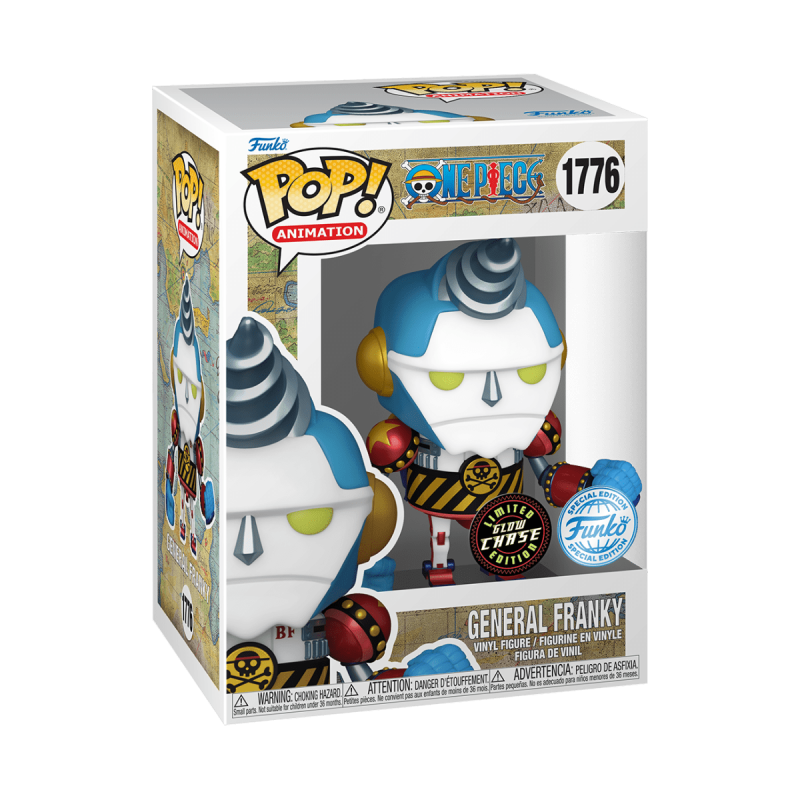 One Piece General Franky Limited Chase Glow Edition Pop! Vinyl