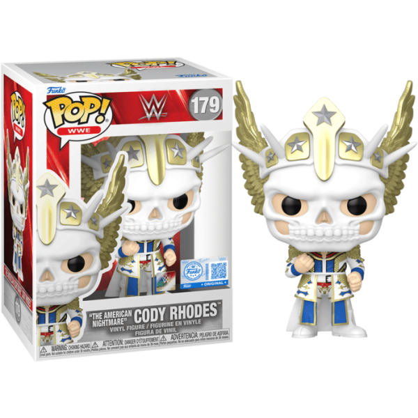 WWE Cody Rhodes American Nightmare Masked Wrestlemania Pop! Vinyl #179