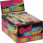Trolli Gummi Sour Gecko Candy Lollies Box for Kids 19g X 40 Geckos