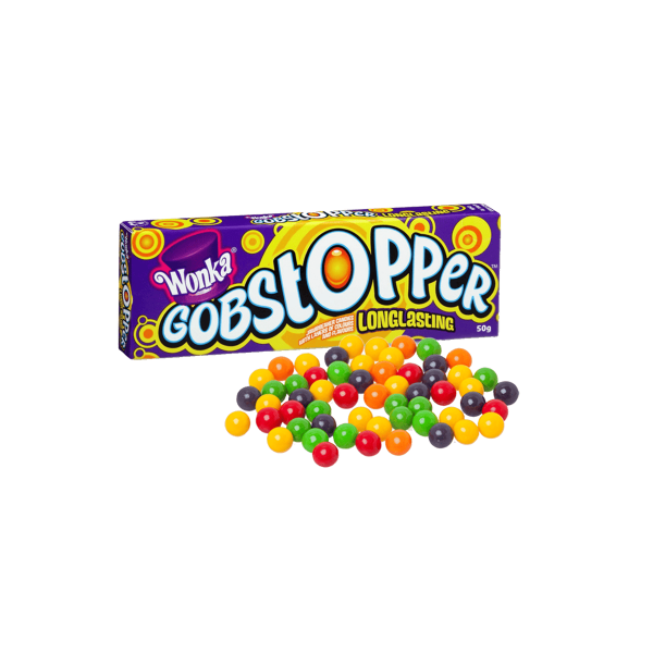 Wonka Longlasting Gobstopper Candy Box 50g