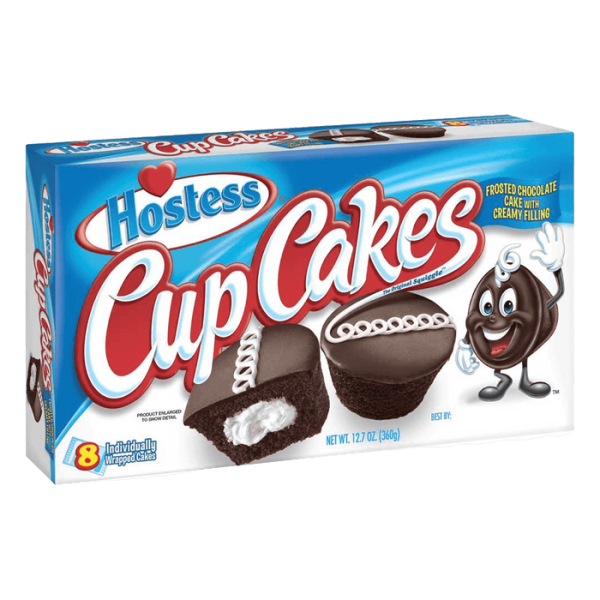 Hostess Chocolate Cup Cakes 8 Pack 360g