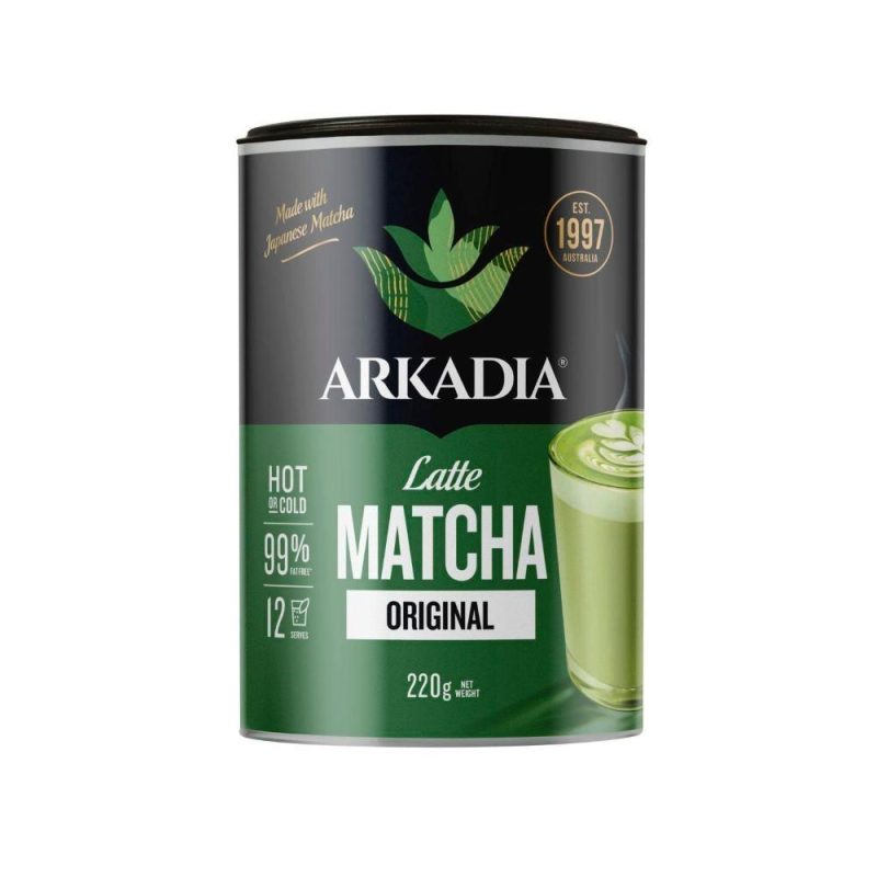 Arkadia Latte Matcha Original Drink Powder 220g
