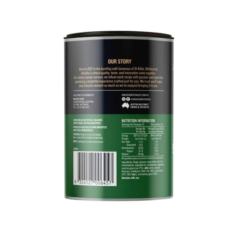 Arkadia Latte Matcha Original Drink Powder 220g