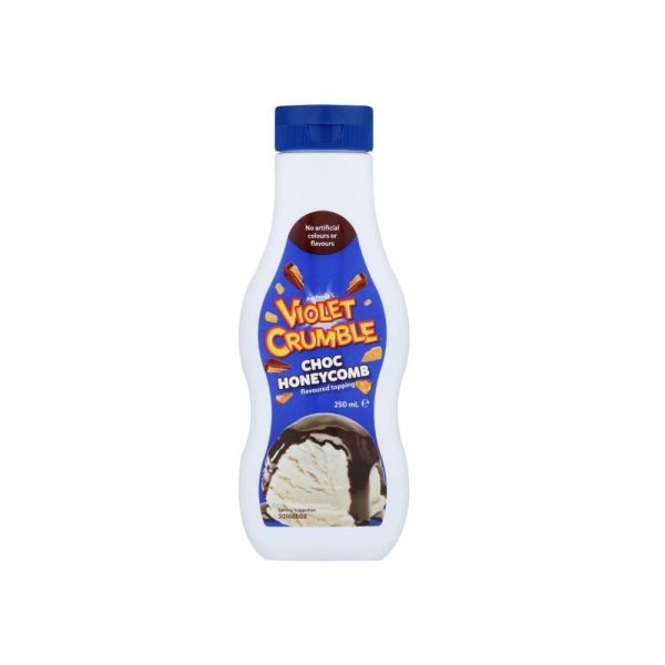 Violet Crumble Chocolate Honeycomb Topping Syrup Sauce 250ml