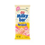 Nestle Milkybar Nesquik Strawberry White Chocolate Block 170g