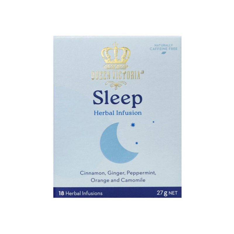 Queen Victoria Sleep Herbal Infusion Premium Tea Bags 18 Pack