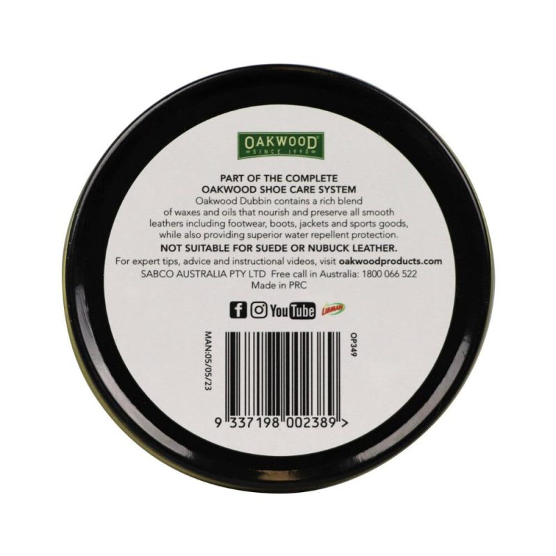 Oakwood Shoe Polish Neutral Dubbin 80g