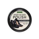 Oakwood High Gloss Shoe Polish Black 65g