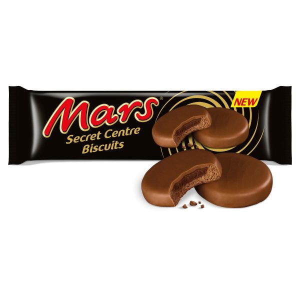 Mars Secret Centre Chocolate Biscuits 132g