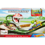 Hot Wheels Mario Kart Yoshi Piranha Plant Slide Track Set