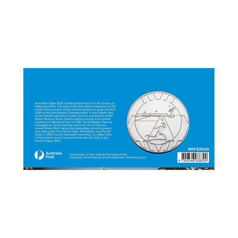 Australian Open 2025 Medallion Cover Limited Edition