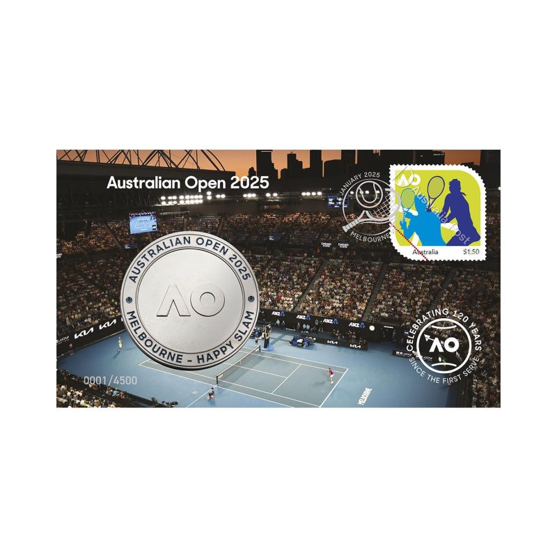 Australian Open 2025 Medallion Cover Limited Edition