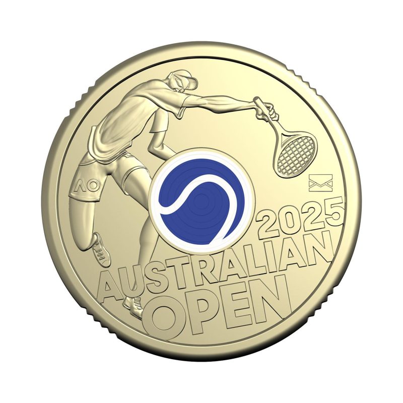 Australian Open Mens Privy Mark $2 Gold Coin 2025