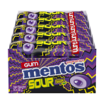 Mentos Sour Grape Chewing Gum Bottle 30g X 10 Bottles