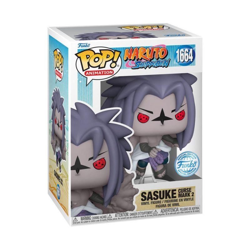 Naruto Sasuke Curse Mark 2 Pop! Vinyl