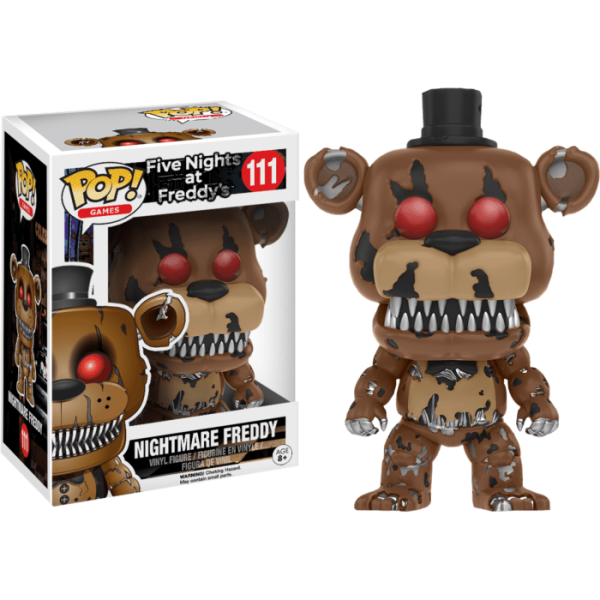 Five Nights at Freddys FNAF Nightmare Freddy Pop! Vinyl #111